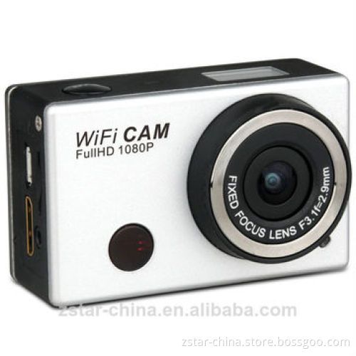 1,080P Waterproof 20m Diving Sports Camera with Built-in Wi-Fi